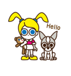 Coco ＆ Pipi english ver.（個別スタンプ：1）