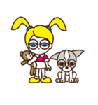 Coco ＆ Pipi english ver.（個別スタンプ：3）