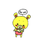 JAMIE THE HAPPY BEAR（個別スタンプ：21）