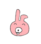 ウサギさんとクマさん（個別スタンプ：4）