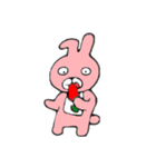 ウサギさんとクマさん（個別スタンプ：13）