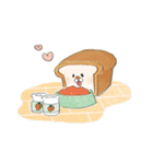 OSAGEちゃん〜食パン犬とBOYくんと一緒〜（個別スタンプ：36）