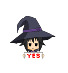 Little Fun witch（個別スタンプ：24）