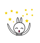 風うさぎ（個別スタンプ：36）
