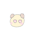いぬとねこ(ゆるめ。)（個別スタンプ：11）