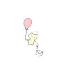 いぬとねこ(ゆるめ。)（個別スタンプ：36）