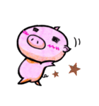 キヒロ☆の子豚♪ ねがてぃBoo（個別スタンプ：28）