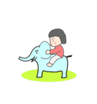 2歳児レイチェル（個別スタンプ：40）