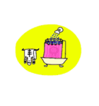 全身タイツ スケルトン君（個別スタンプ：4）