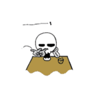 全身タイツ スケルトン君（個別スタンプ：9）
