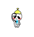 全身タイツ スケルトン君（個別スタンプ：24）
