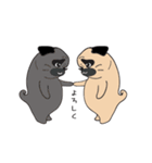 ゆるいパグ（個別スタンプ：13）