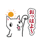 しろねこくん（個別スタンプ：2）