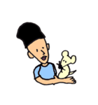 チャンとねずみ（個別スタンプ：1）
