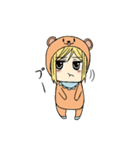 きぐるみくま（個別スタンプ：6）