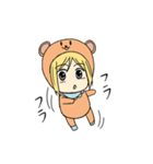 きぐるみくま（個別スタンプ：7）