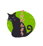 黒いよ猫（個別スタンプ：2）