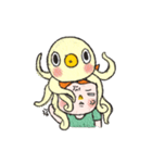 Mika and Mr. Octopus（個別スタンプ：6）