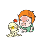 Mika and Mr. Octopus（個別スタンプ：18）