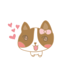 Kinoko love Corgi（個別スタンプ：4）