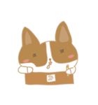 Kinoko love Corgi（個別スタンプ：14）