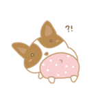 Kinoko love Corgi（個別スタンプ：24）