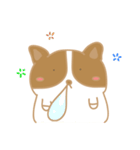 Kinoko love Corgi（個別スタンプ：35）