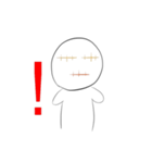 醜い人形（個別スタンプ：20）