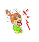 喜怒哀楽女子。（個別スタンプ：11）