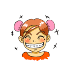 喜怒哀楽女子。（個別スタンプ：22）