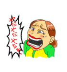 喜怒哀楽女子。（個別スタンプ：28）