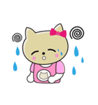 ねこくんファミリー（個別スタンプ：5）