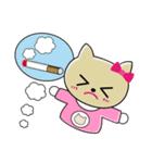 ねこくんファミリー（個別スタンプ：7）