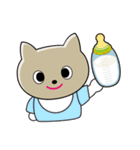 ねこくんファミリー（個別スタンプ：13）