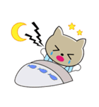 ねこくんファミリー（個別スタンプ：16）