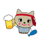 ねこくんファミリー（個別スタンプ：17）