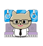 ねこくんファミリー（個別スタンプ：19）