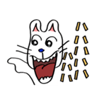 ビックリネコちゃん（個別スタンプ：34）