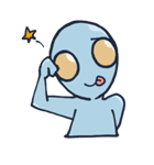 宇宙人のグレ太（英語バージョン）（個別スタンプ：18）