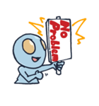 宇宙人のグレ太（英語バージョン）（個別スタンプ：21）