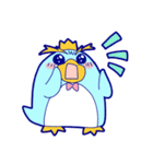 青色ペンギン トニー（個別スタンプ：2）