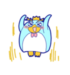 青色ペンギン トニー（個別スタンプ：7）