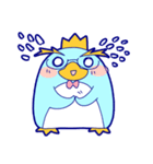 青色ペンギン トニー（個別スタンプ：11）