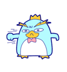 青色ペンギン トニー（個別スタンプ：37）