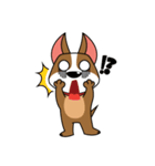 いかした犬  - ミーウォーク、ミーフィード（個別スタンプ：2）