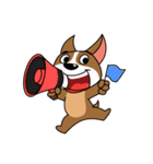 いかした犬  - ミーウォーク、ミーフィード（個別スタンプ：5）