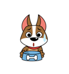 いかした犬  - ミーウォーク、ミーフィード（個別スタンプ：7）