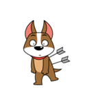 いかした犬  - ミーウォーク、ミーフィード（個別スタンプ：10）