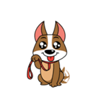 いかした犬  - ミーウォーク、ミーフィード（個別スタンプ：14）