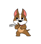 いかした犬  - ミーウォーク、ミーフィード（個別スタンプ：21）